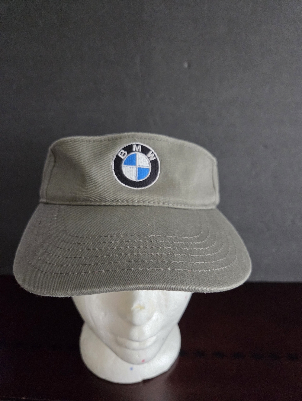 BMW Olive Green Visor Cap
